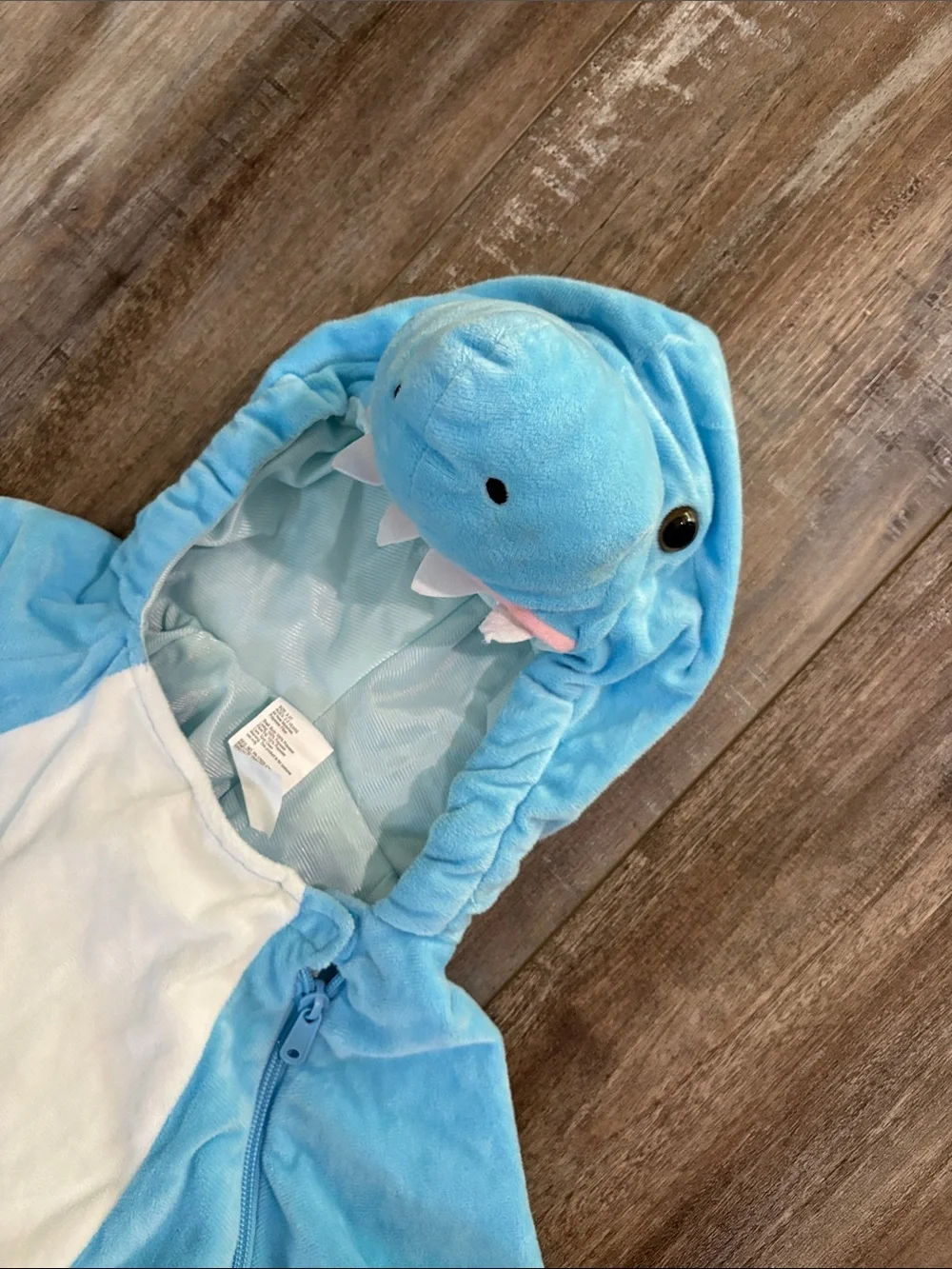 Hyde and Eek Blue SHARK Halloween Costume toddler 2t-3t